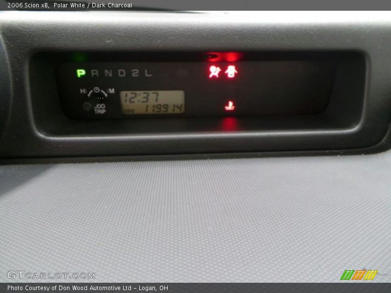 Polar White / Dark Charcoal 2006 Scion xB