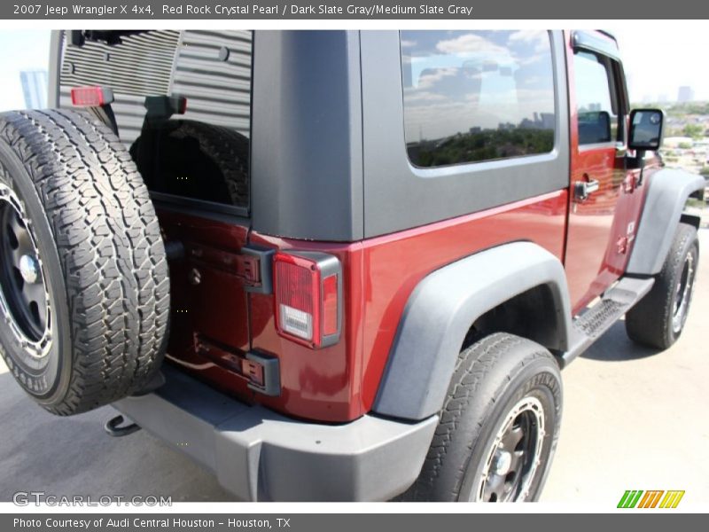Red Rock Crystal Pearl / Dark Slate Gray/Medium Slate Gray 2007 Jeep Wrangler X 4x4