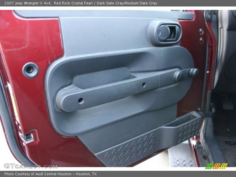 Red Rock Crystal Pearl / Dark Slate Gray/Medium Slate Gray 2007 Jeep Wrangler X 4x4