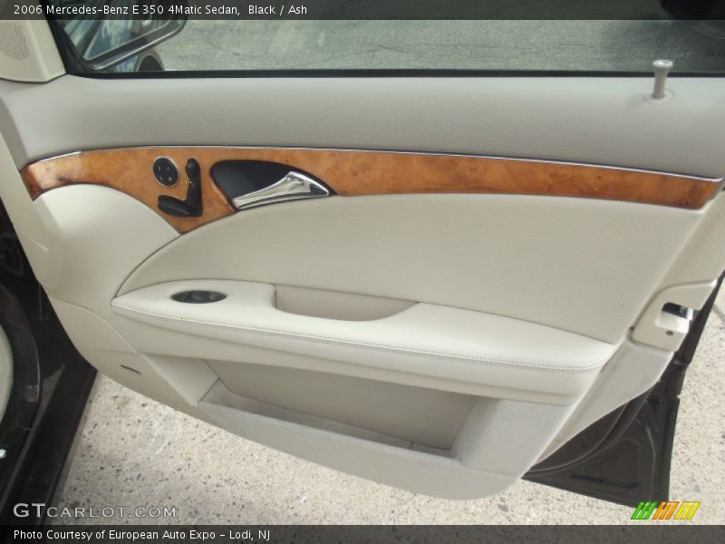 Black / Ash 2006 Mercedes-Benz E 350 4Matic Sedan