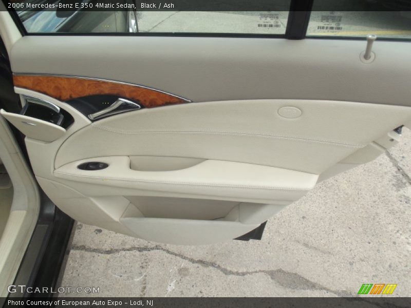Black / Ash 2006 Mercedes-Benz E 350 4Matic Sedan