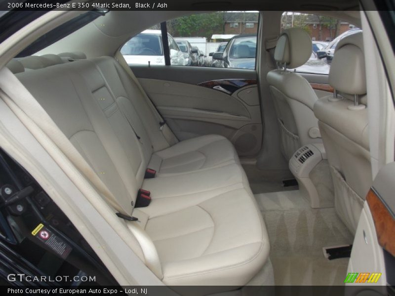 Black / Ash 2006 Mercedes-Benz E 350 4Matic Sedan