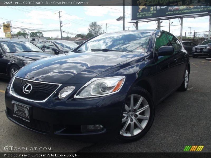 Blue Onyx Pearl / Cashmere 2006 Lexus GS 300 AWD