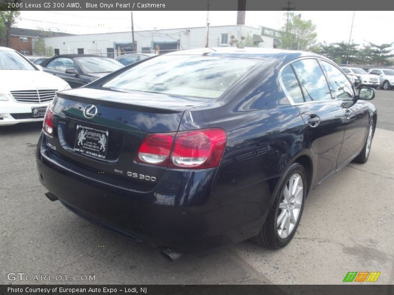 Blue Onyx Pearl / Cashmere 2006 Lexus GS 300 AWD
