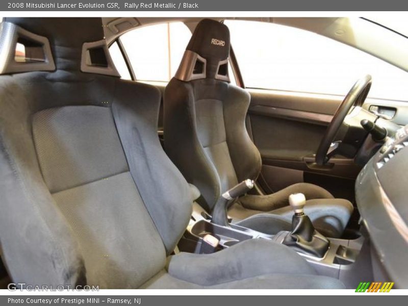 Rally Red Metallic / Black 2008 Mitsubishi Lancer Evolution GSR