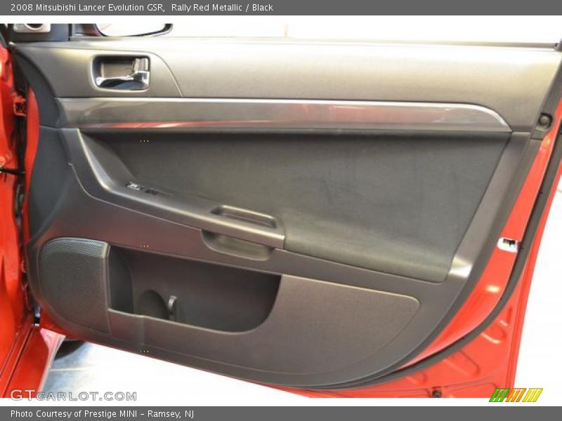 Rally Red Metallic / Black 2008 Mitsubishi Lancer Evolution GSR