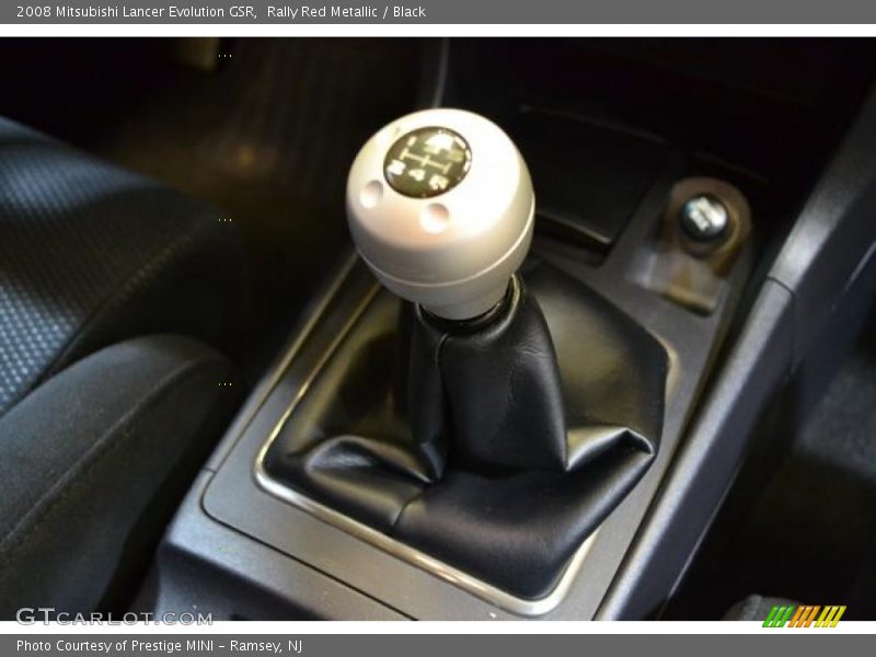 Rally Red Metallic / Black 2008 Mitsubishi Lancer Evolution GSR