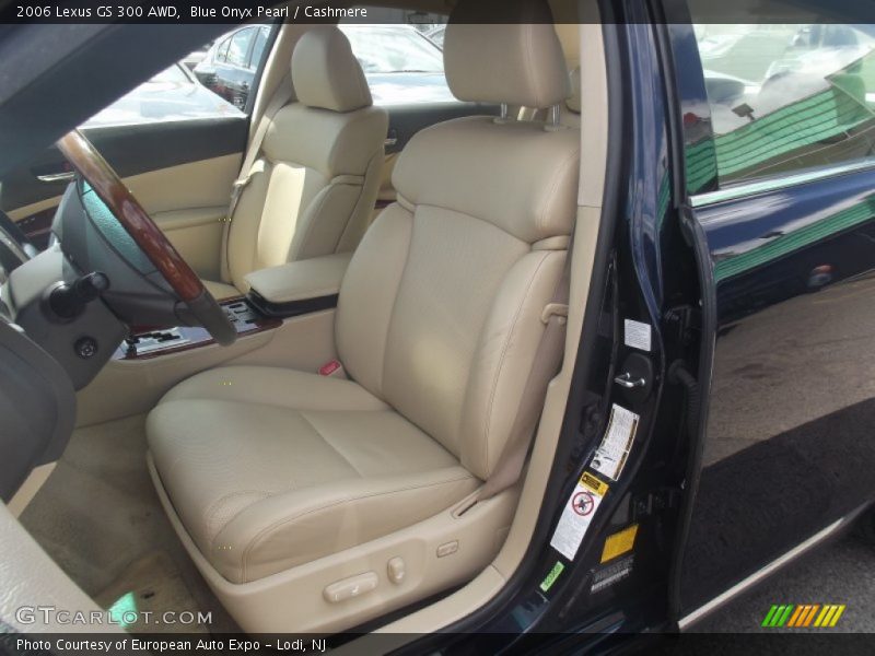 Blue Onyx Pearl / Cashmere 2006 Lexus GS 300 AWD