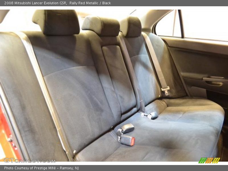 Rally Red Metallic / Black 2008 Mitsubishi Lancer Evolution GSR