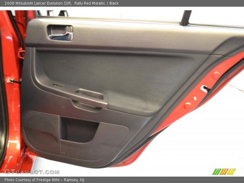Rally Red Metallic / Black 2008 Mitsubishi Lancer Evolution GSR