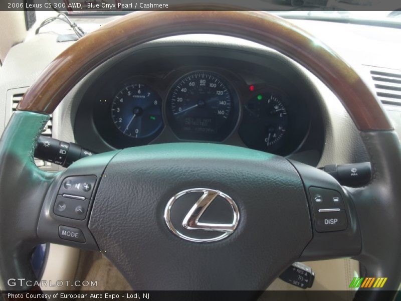 Blue Onyx Pearl / Cashmere 2006 Lexus GS 300 AWD