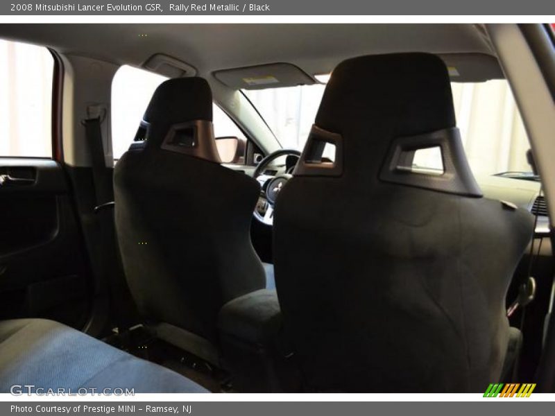 Rally Red Metallic / Black 2008 Mitsubishi Lancer Evolution GSR