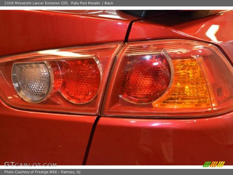 Rally Red Metallic / Black 2008 Mitsubishi Lancer Evolution GSR