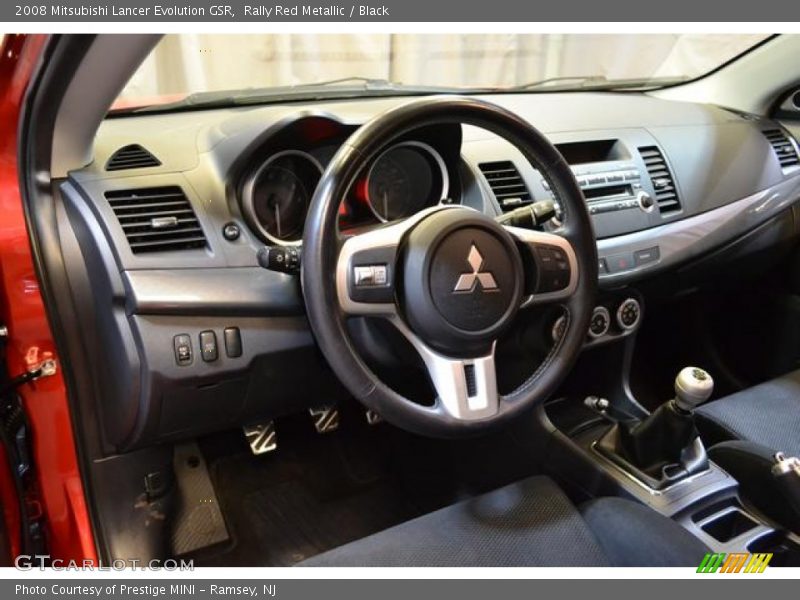 Rally Red Metallic / Black 2008 Mitsubishi Lancer Evolution GSR