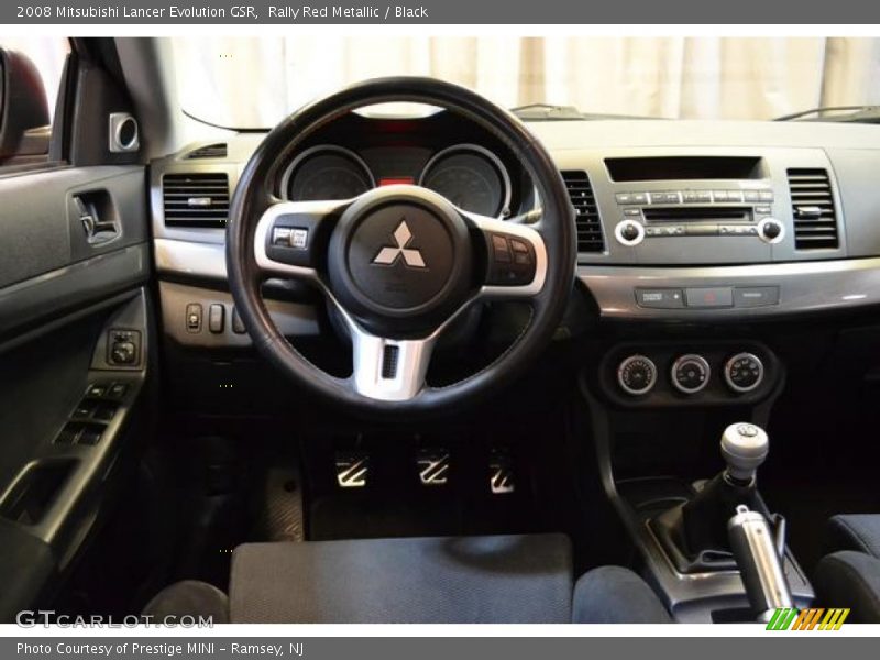 Rally Red Metallic / Black 2008 Mitsubishi Lancer Evolution GSR