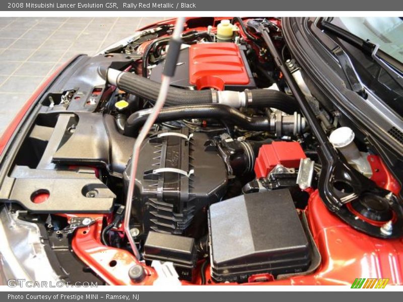 Rally Red Metallic / Black 2008 Mitsubishi Lancer Evolution GSR