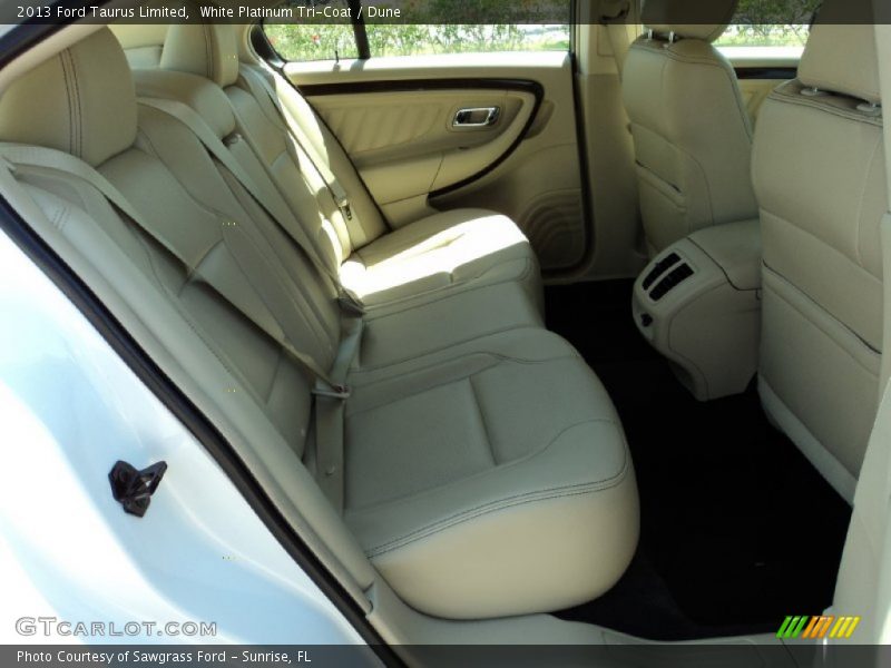White Platinum Tri-Coat / Dune 2013 Ford Taurus Limited