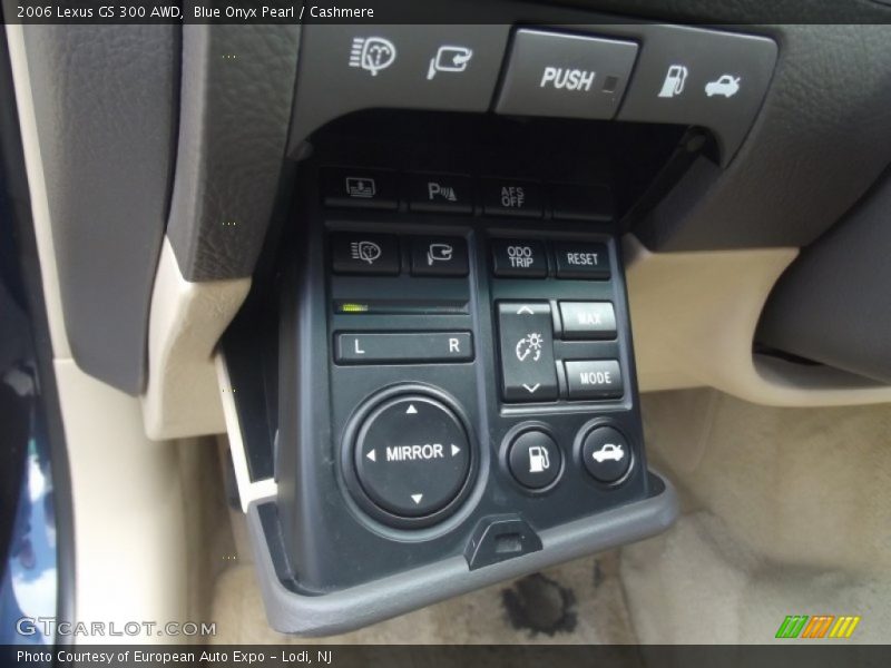 Blue Onyx Pearl / Cashmere 2006 Lexus GS 300 AWD