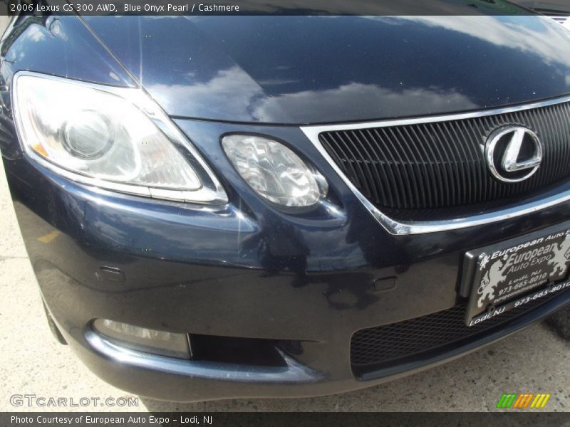 Blue Onyx Pearl / Cashmere 2006 Lexus GS 300 AWD