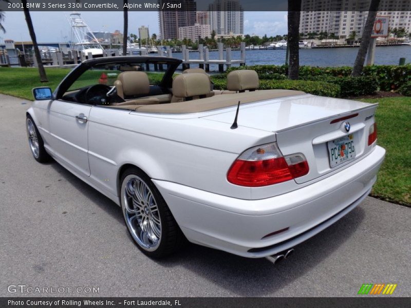 Alpine White / Sand 2001 BMW 3 Series 330i Convertible