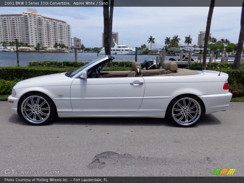  2001 3 Series 330i Convertible Alpine White