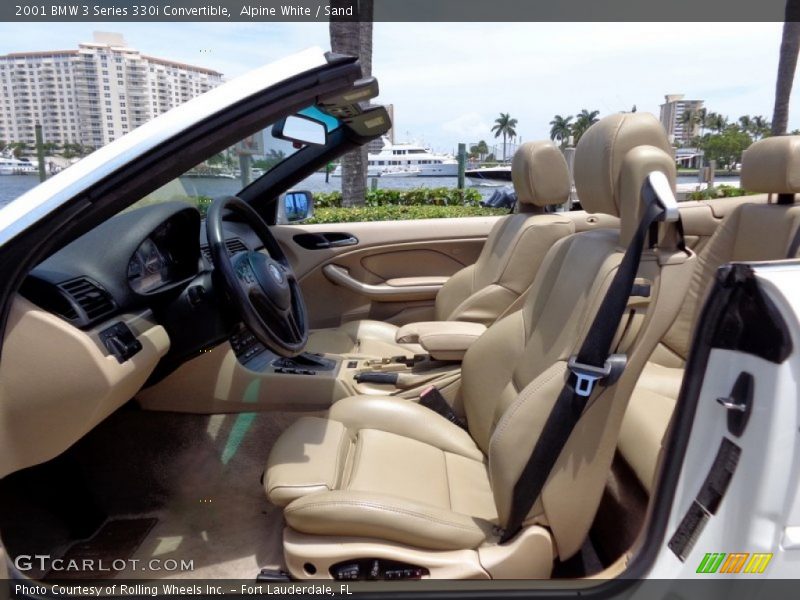  2001 3 Series 330i Convertible Sand Interior