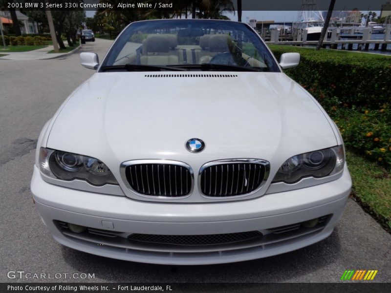 Alpine White / Sand 2001 BMW 3 Series 330i Convertible