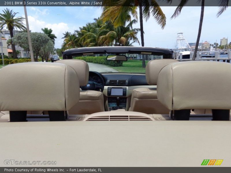 Alpine White / Sand 2001 BMW 3 Series 330i Convertible