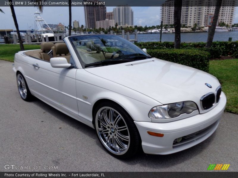 Alpine White / Sand 2001 BMW 3 Series 330i Convertible