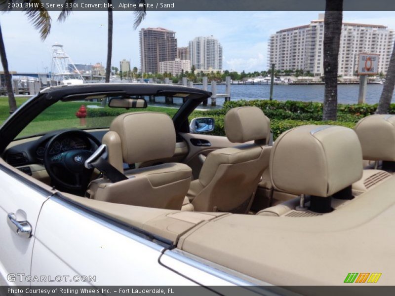 Alpine White / Sand 2001 BMW 3 Series 330i Convertible