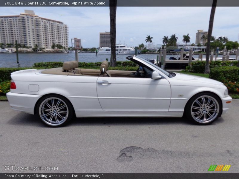 Alpine White / Sand 2001 BMW 3 Series 330i Convertible