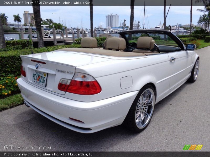 Alpine White / Sand 2001 BMW 3 Series 330i Convertible