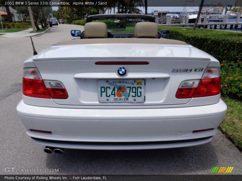 Alpine White / Sand 2001 BMW 3 Series 330i Convertible