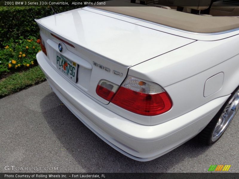 Alpine White / Sand 2001 BMW 3 Series 330i Convertible