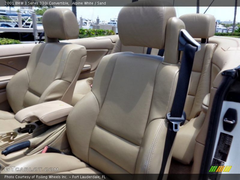 Alpine White / Sand 2001 BMW 3 Series 330i Convertible