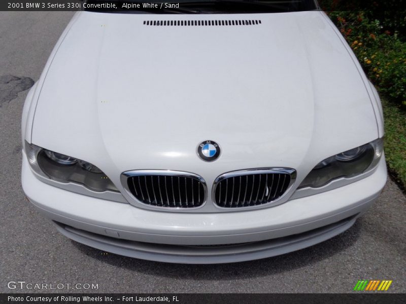 Alpine White / Sand 2001 BMW 3 Series 330i Convertible