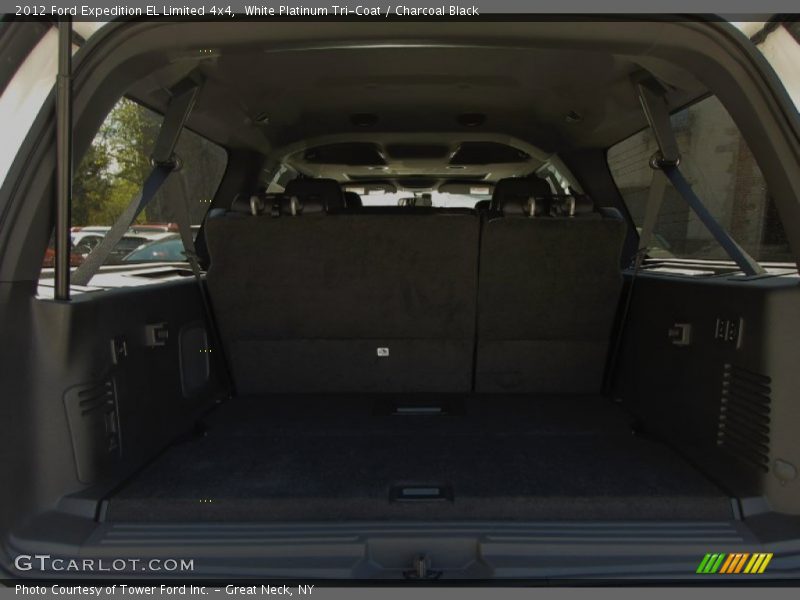 White Platinum Tri-Coat / Charcoal Black 2012 Ford Expedition EL Limited 4x4