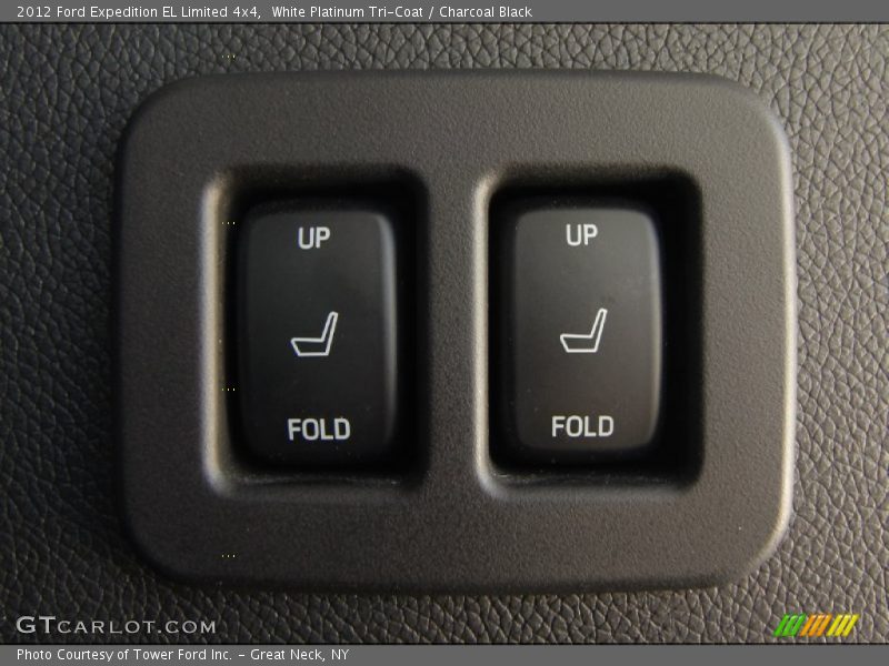 White Platinum Tri-Coat / Charcoal Black 2012 Ford Expedition EL Limited 4x4