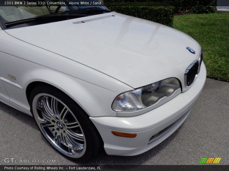 Alpine White / Sand 2001 BMW 3 Series 330i Convertible