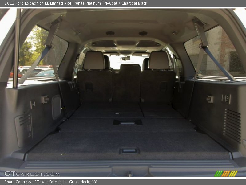 White Platinum Tri-Coat / Charcoal Black 2012 Ford Expedition EL Limited 4x4