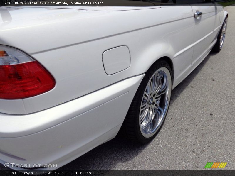 Alpine White / Sand 2001 BMW 3 Series 330i Convertible