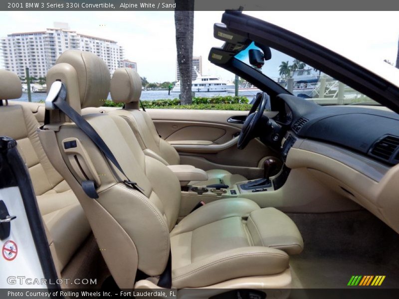 Alpine White / Sand 2001 BMW 3 Series 330i Convertible