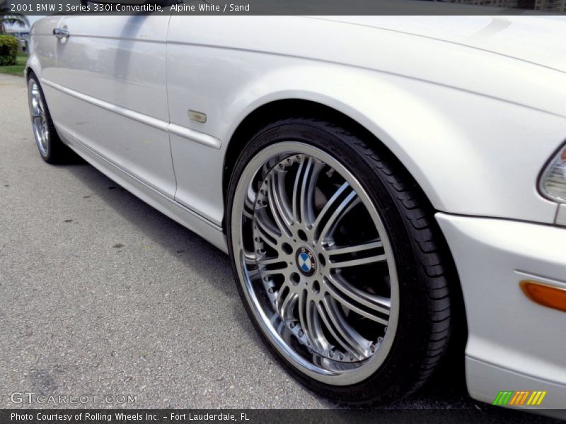 Alpine White / Sand 2001 BMW 3 Series 330i Convertible