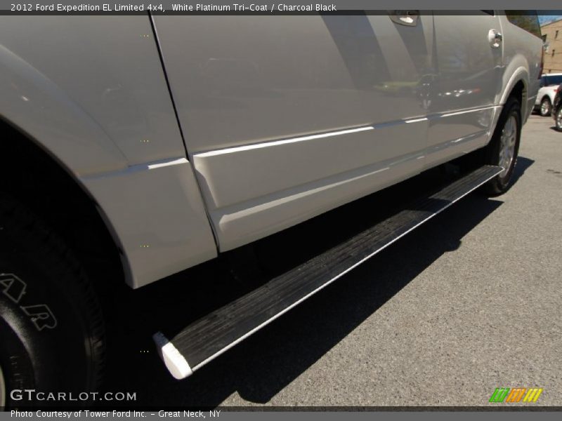 White Platinum Tri-Coat / Charcoal Black 2012 Ford Expedition EL Limited 4x4