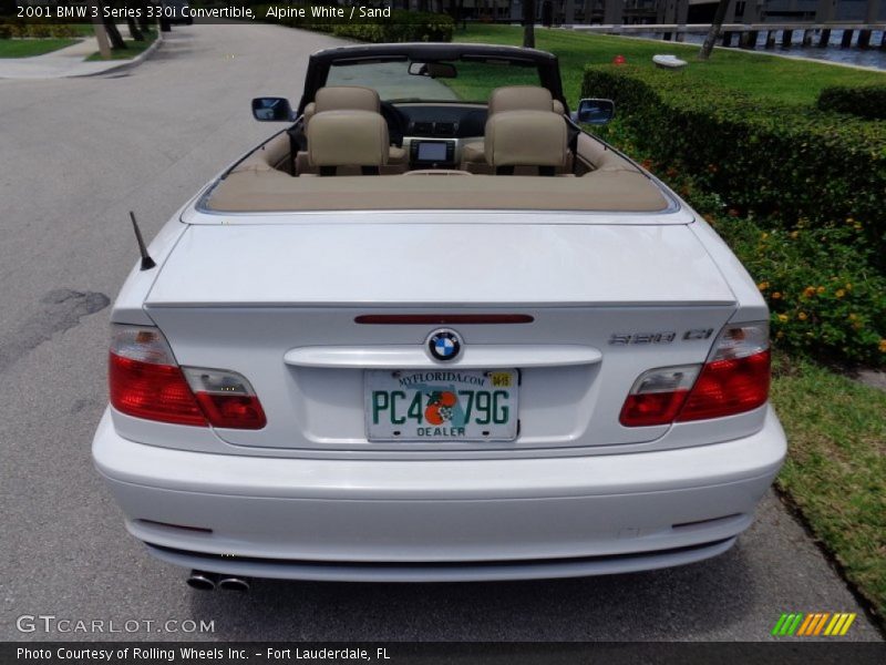 Alpine White / Sand 2001 BMW 3 Series 330i Convertible
