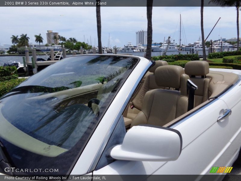 Alpine White / Sand 2001 BMW 3 Series 330i Convertible