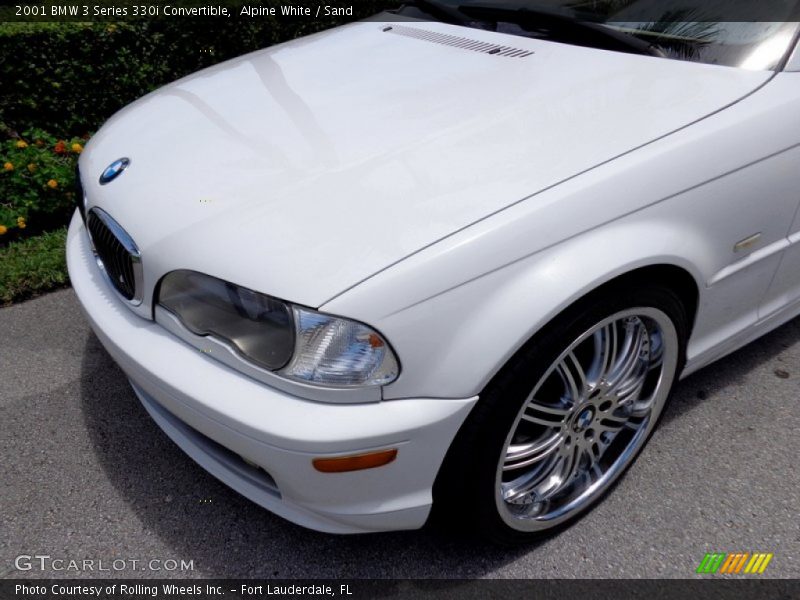 Alpine White / Sand 2001 BMW 3 Series 330i Convertible