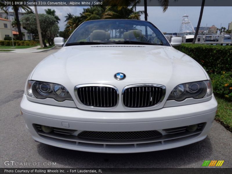 Alpine White / Sand 2001 BMW 3 Series 330i Convertible