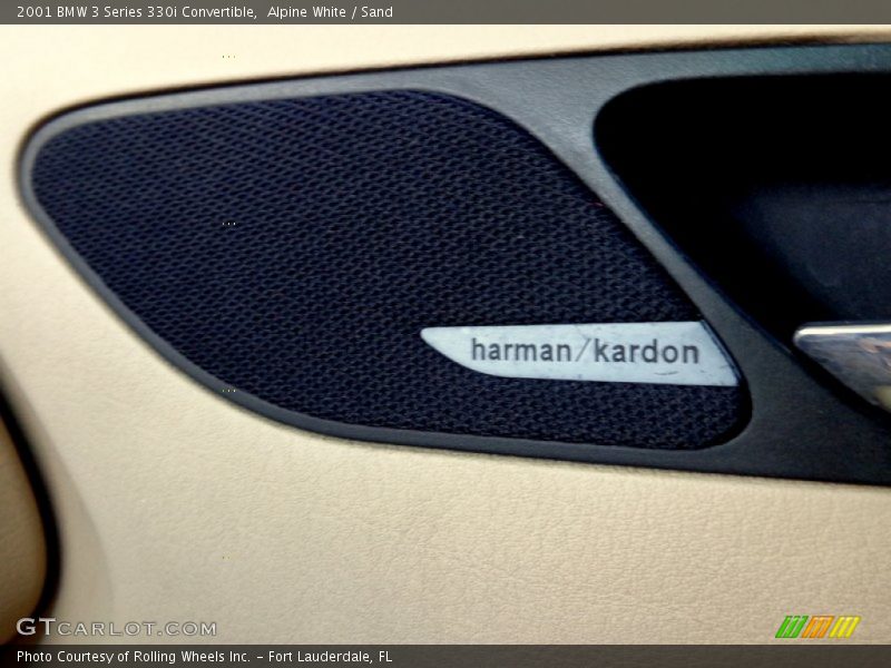 Alpine White / Sand 2001 BMW 3 Series 330i Convertible