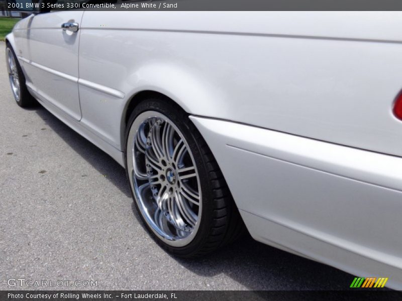 Alpine White / Sand 2001 BMW 3 Series 330i Convertible